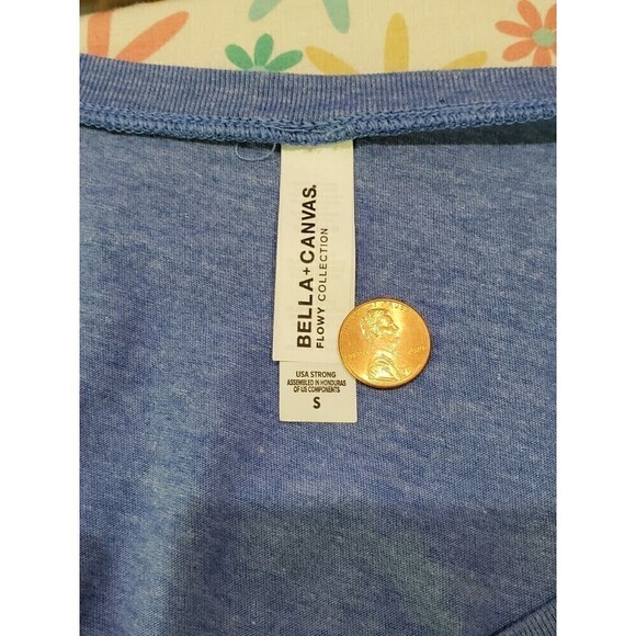 ZETA TAU ALPHA SORORITY BLUE T-SHIRT TOP WOMEN SMALL SEEK THE NOBLEST SISTERS - Picture 10 of 12